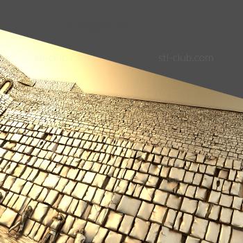 3D model Stone wall (STL)